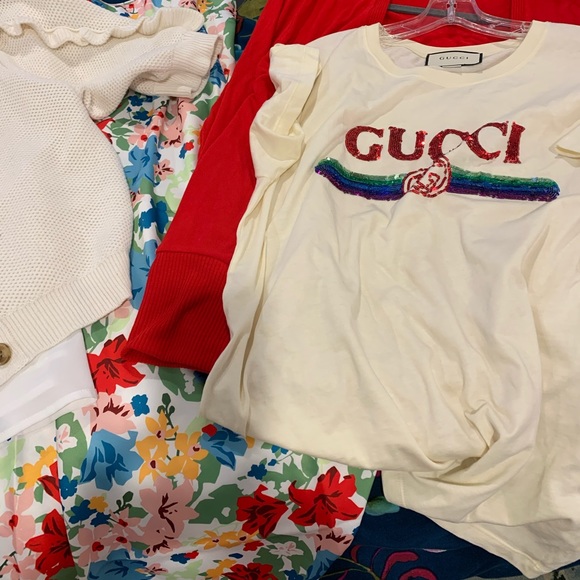 Eloquii long satin print skirt - Picture 5 of 5